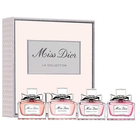 parfum miniatur dior|miss Dior mini gift set.